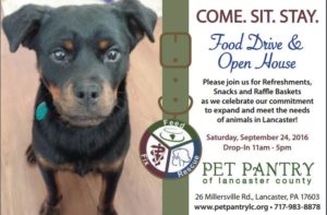 Food Drive and Open House/ Pet Pantry of Lancaster County @ Lancaster | Pennsylvania | United States