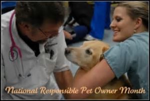 National Responsible Dog Ownership Month